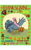 Thanksgiving Book for 1st Graders