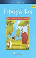 Fun Songs for Kids: 12 Very Easy Piano Solos with Teacher Duets - Jennifer Linn Series