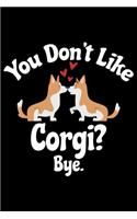 You Don't Like Corgi? Bye