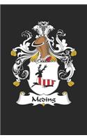 Meding: Meding Coat of Arms and Family Crest Notebook Journal (6 x 9 - 100 pages)