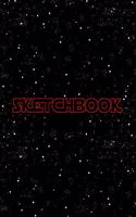 Sketchbook: Star Inspired Sci-Fi Blank Sketch Book for Fans of Wars - For Drawing, Sketching, Creating Comics - Large Size 100 Blank Pages