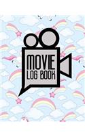 Movie Log Book: Movie Criticism Journal, Film List Book, Film Diary, Movie Checklist, Cute Unicorns Cover(66 Movie Log Book)