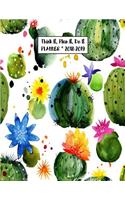 Think It, Plan It, Do It Planner 2018-2019: Teacher Student Academic Planner 2018 - 2019 Daily Weekly Monthly Calendar Organizer