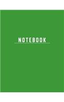 Notebook: Unlined Notebook - Large (8.5 X 11 Inches) - 112 Pages