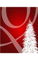 Fancy Swirl Tree School Comp Book 130 Pages: (Christmas Season Winter Holiday Composition Books Notebooks)