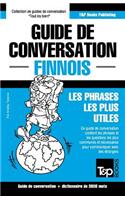 Guide de conversation Français-Finnois et vocabulaire thématique de 3000 mots