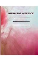 Interactive Notebook: 8.5 X 11 Blank Inb Composition Book: Pre-Made Table of Contents, Numbered Pages, Sketch Paper (Left Output Side), Wide Ruled (Right Input Side) Glos