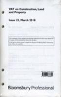 VAT ON CONSTRUCTION, LAND AND PROPERTY