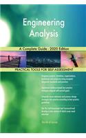 Engineering Analysis A Complete Guide - 2020 Edition