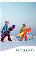 Day Surfer Login Organizer (Snowboarders at Sunrise)