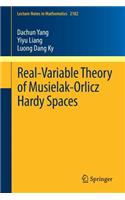 Real-Variable Theory of Musielak-Orlicz Hardy Spaces