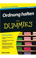 Ordnung halten fur Dummies 2e