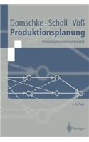 Produktionsplanung