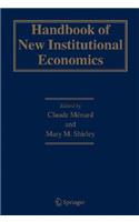 Handbook of New Institutional Economics