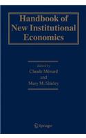 Handbook of New Institutional Economics