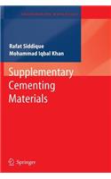 Supplementary Cementing Materials