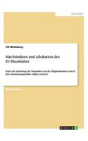 Machtindizes und Allokation des EU-Haushaltes