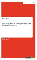 Wie Indigenität zu Rechtsprechung führt. Der Fall der Endorois