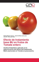 Efecto de tratamiento base MJ en frutos de Tomate entero