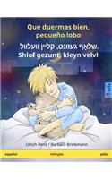 Que duermas bien, pequeño lobo - Shlof gezunt, kleyn velvl (español - yidis)