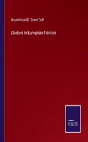 Studies in European Politics