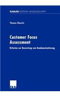 Customer Focus Assessment