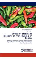 Effects of Stage and Intensity of Fruit Pruning on Pepper