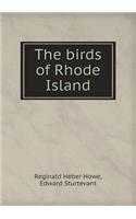 The Birds of Rhode Island