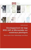 Développement de tags rfid uhf et microondes sur matériaux plastiques