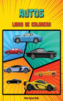 Autos Libro de colorear