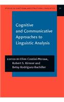Cognitive and Communicative Approaches to Linguistics Analysis