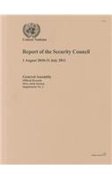 Report of the Security Council: 1 August 2010 to 31 July 2011