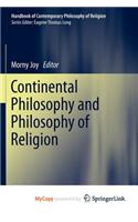 Continental Philosophy and Philosophy of Religion