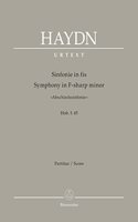 Symphony No.45 in F-sharp minor Farewell Hob. I:45 (Full Score)