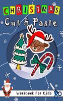 Christmas Cut and Paste Workbook for kids