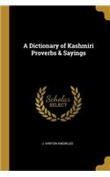 Dictionary of Kashmiri Proverbs & Sayings
