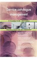 Service catalogue management A Complete Guide - 2019 Edition