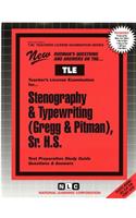 Stenography & Typewriting (Gregg & Pitman), Sr. H.S.