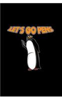 Let's Go Pens: Notebook Journal Diary 110 Lined pages