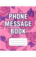 Phone Message Book