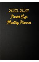2020-2024 Pocket Size Monthly Planner