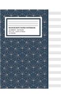 Manuscript Paper Notebook