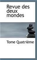 Revue Des Deux Mondes: (English)