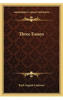 Three Essays