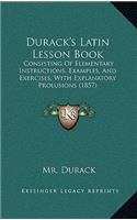 Durack's Latin Lesson Book