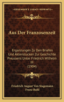 Aus Der Franzosenzeit