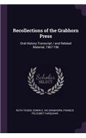 Recollections of the Grabhorn Press