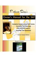 Professor Dave's Owner's Manual for the SAT