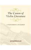 The Canon of Violin Literature