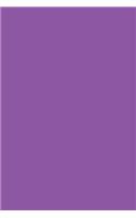 Deep Lilac Notebook: 150 Dot Grid Pages